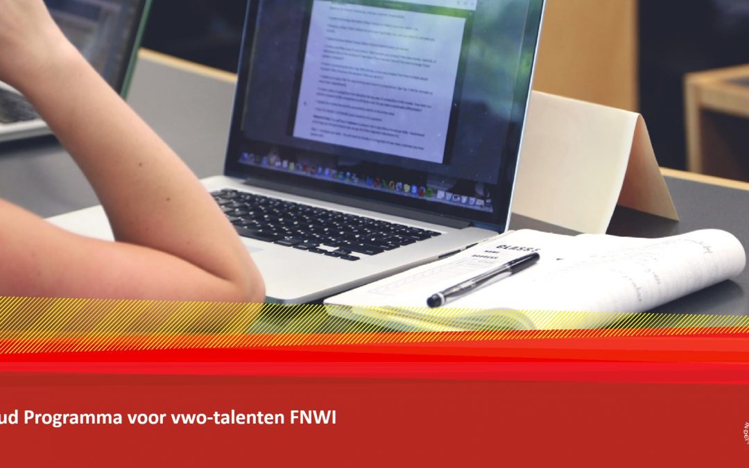 Radboud Programma voor vwo-talenten FNWI