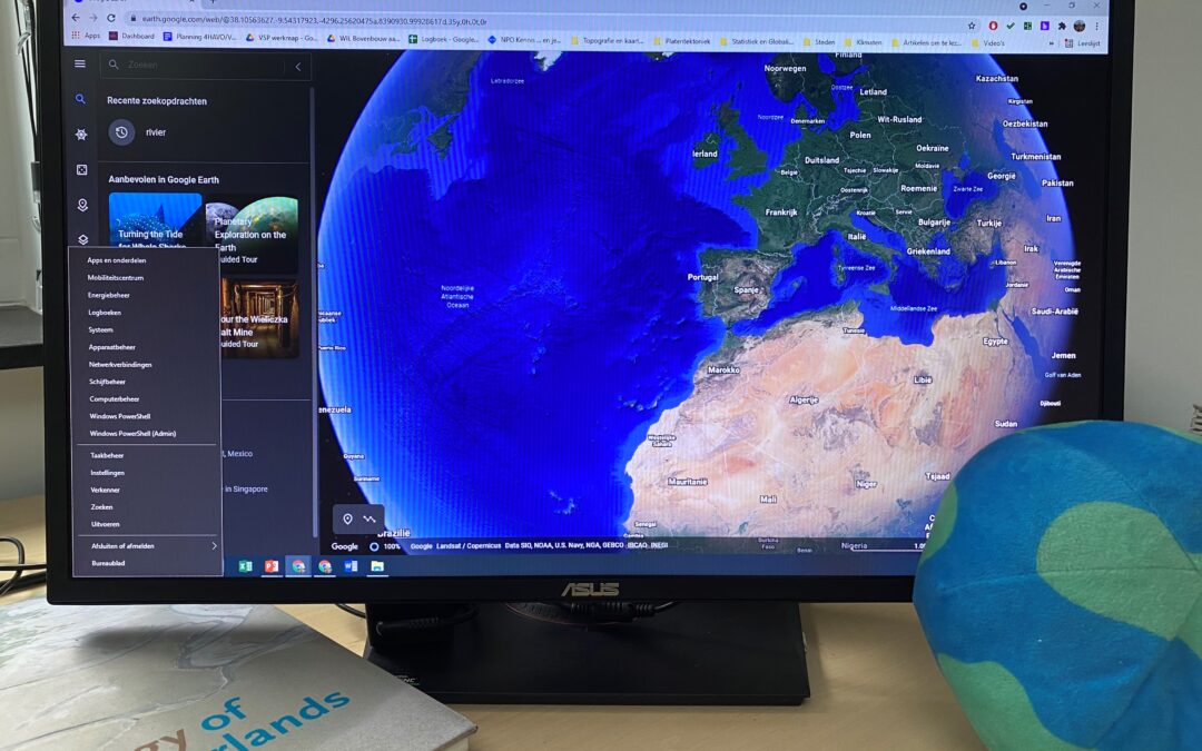Vakbijeenkomst: De gesteentecyclus tot leven gewekt in Google Earth